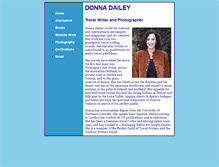 Tablet Screenshot of donnadailey.com